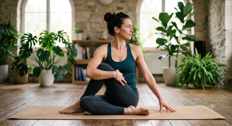 Les torsions en yoga : quand la colonne vertébrale s'enroule sur elle-même