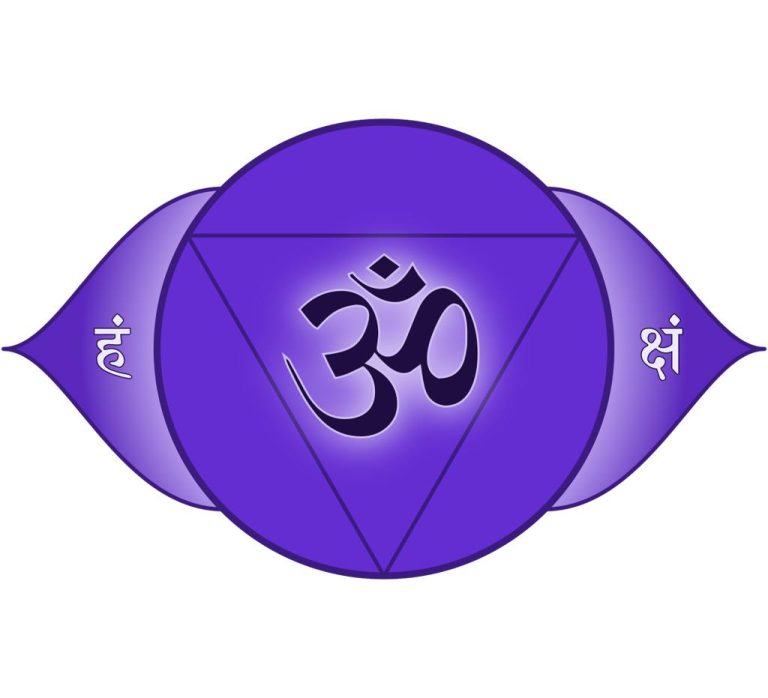 Le chakra du troisième œil (Ājñā) : pourquoi son symbole ne possède-t-il que deux pétales ?