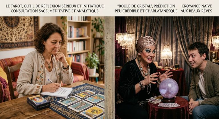 Le Tarot peut-il prédire l&rsquo;avenir ? Miroir de soi, aide à la décision et limites de la divination