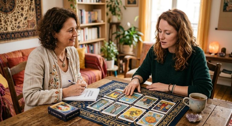 Le Tarot comme voie de conscience : une pratique contemplative pour les pratiquants de Yoga et de Qi Gong
