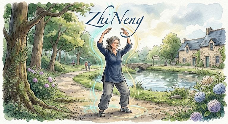 Peng Qi Guan Ding Fa - La Première Méthode du Zhi Neng Qi Gong